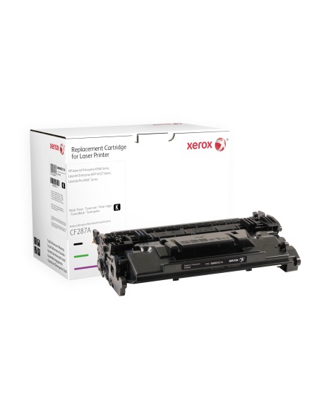 Xerox Cartuccia toner nero. Equivalente a HP CF287A. Compatibile con HP ENTERPRISE M506, LaserJet Pro M501, LaserJet Enterprise