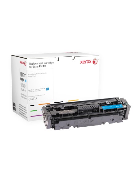 Xerox Cartuccia toner ciano. Equivalente a HP CF411A. Compatibile con HP Color LaserJet Pro MFP M477, LaserJet Pro MFP M377,