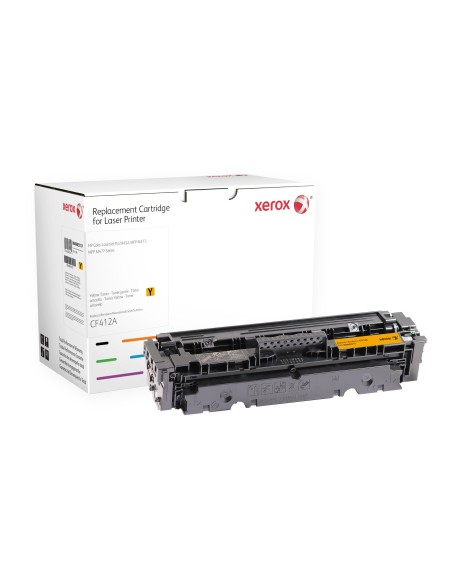 Xerox Cartuccia toner giallo. Equivalente a HP CF412A. Compatibile con HP Color LaserJet Pro MFP M477, LaserJet Pro MFP M377,