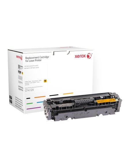 Xerox Cartuccia toner giallo. Equivalente a HP CF412X. Compatibile con HP Color LaserJet Pro MFP M477, LaserJet Pro MFP M377,
