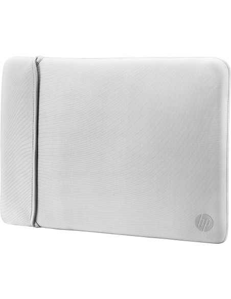 HP 35.56 cm (14") Neoprene Reversible Sleeve (Black Silver)