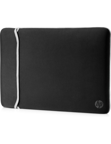 HP 39.62 cm (15.6") Neoprene Reversible Sleeve (Black Silver)