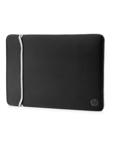 HP 39.62 cm (15.6") Neoprene Reversible Sleeve (Black Silver)