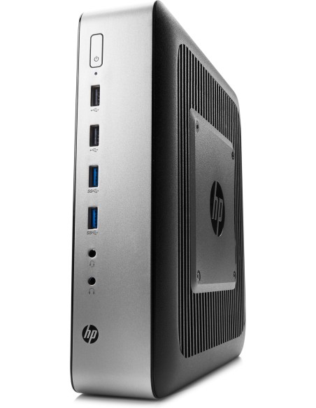 HP t730 2,7 GHz Windows 10 IoT Enterprise 1,8 kg Nero, Argento RX-427BB