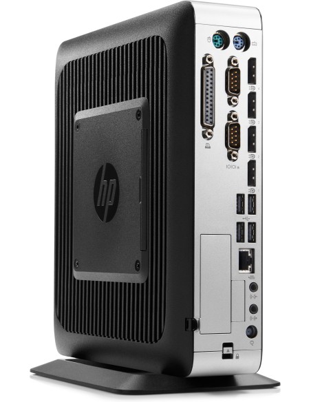 HP t730 2,7 GHz Windows 10 IoT Enterprise 1,8 kg Nero, Argento RX-427BB