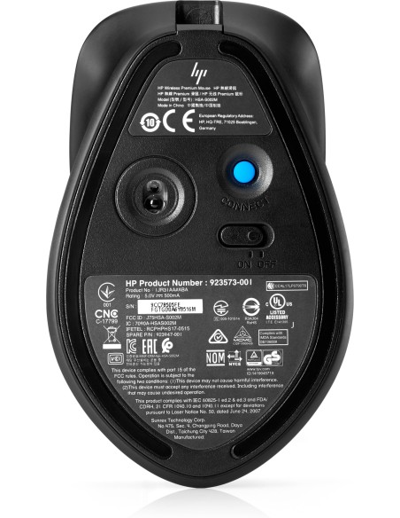 HP ENVY Rechargeable 500 mouse Ambidestro RF Wireless Laser 1600 DPI