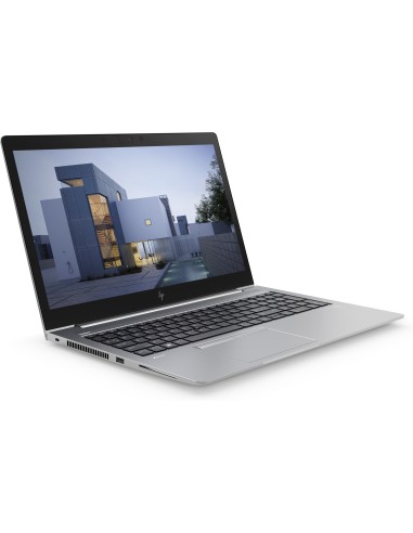 HP ZBook 15u G5 Workstation mobile 39,6 cm (15.6") Full HD Intel® Core™ i7 8 GB DDR4-SDRAM 256 GB SSD AMD Radeon Pro WX 3100