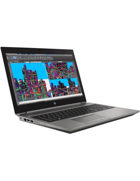 HP ZBook 15 G5 Workstation mobile 39,6 cm (15.6") Full HD Intel® Core™ i7 16 GB DDR4-SDRAM 256 GB SSD NVIDIA® Quadro® P2000