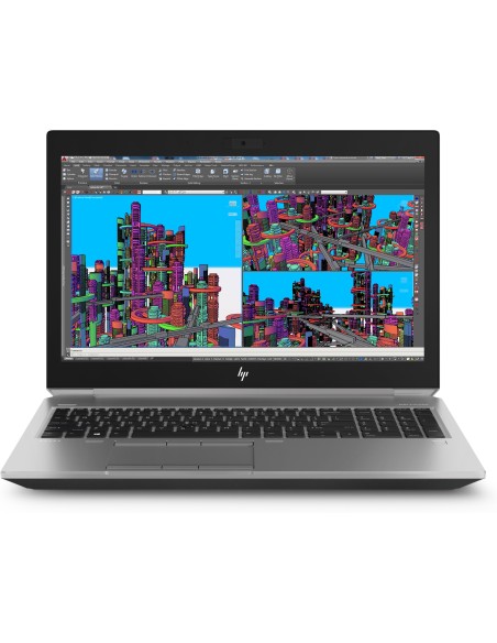 HP ZBook 15 G5 Workstation mobile 39,6 cm (15.6") Full HD Intel® Core™ i7 8 GB DDR4-SDRAM 256 GB SSD NVIDIA® Quadro® P1000