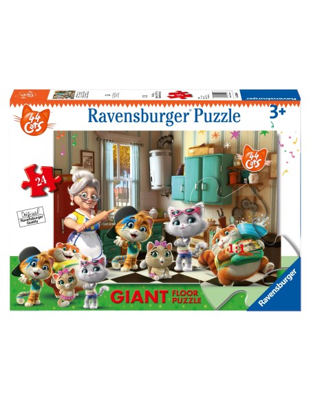 Ravensburger 44 gatti Puzzle 24 Giant Ravensburger 44 gatti Puzzle 24 Giant