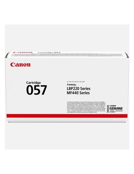 Canon 057 cartuccia toner 1 pz Originale Nero