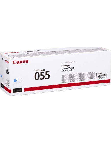 Canon 055 cartuccia toner 1 pz Originale Ciano