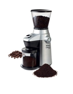 Ariete Grinder Pro macina caffé 150 W Nero, Acciaio inossidabile