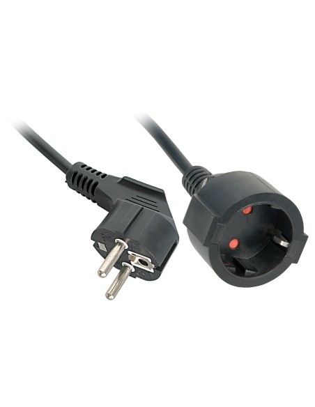 Lindy 30245 prolunghe e multiple 5 m 2 presa(e) AC Interno Nero