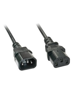 Lindy 30331 cavo di alimentazione Nero 2 m Accoppiatore C14 Accoppiatore C13