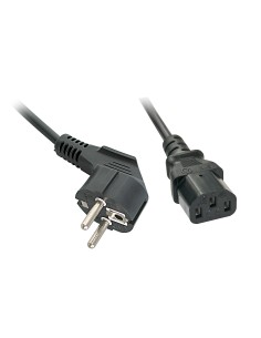 Lindy 30337 cavo di alimentazione Nero 5 m CEE7 7 Accoppiatore C13