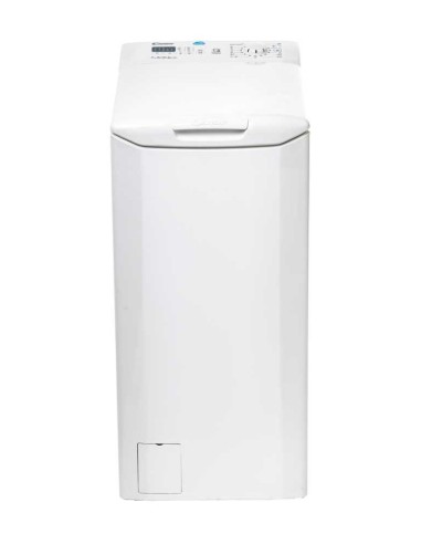 Candy Smart CST 372L-S lavatrice Caricamento dall'alto 7 kg 1200 Giri min Bianco