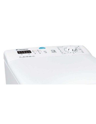 Candy Smart CST 372L-S lavatrice Caricamento dall'alto 7 kg 1200 Giri min Bianco