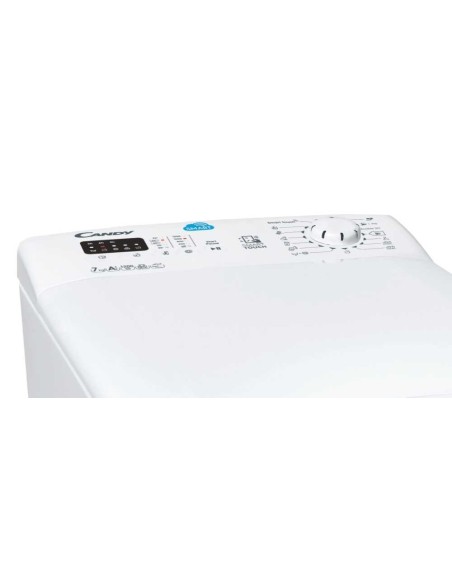 Candy Smart CST 372L-S lavatrice Caricamento dall'alto 7 kg 1200 Giri min Bianco