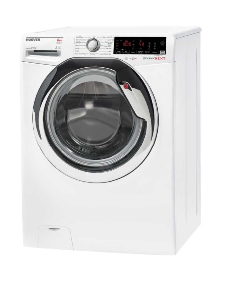 Hoover Dynamic Next DWOA 58AHC3-30 lavatrice Caricamento frontale 8 kg 1500 Giri min Bianco