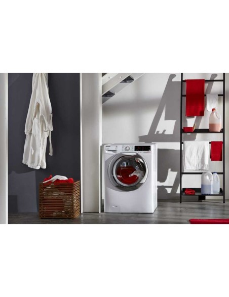 Hoover Dynamic Next DWOA 58AHC3-30 lavatrice Caricamento frontale 8 kg 1500 Giri min Bianco