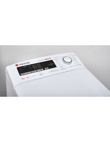 Hoover Dynamic Next HNOT S372DA-01 lavatrice Caricamento dall'alto 7 kg 1200 Giri min Bianco