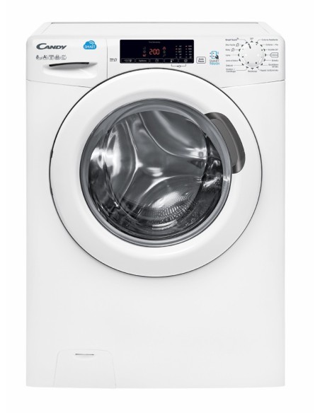 Candy Smart CSS 128T3-01 lavatrice Caricamento frontale 8 kg 1200 Giri min Bianco