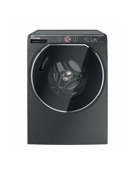 Hoover AWDPD4138LHR 1-S lavasciuga Libera installazione Caricamento frontale Nero