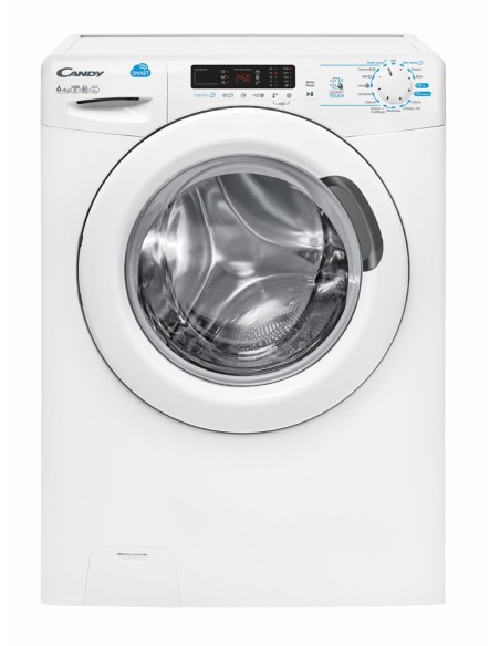 Candy Smart CSWS40 364D-01 lavasciuga Libera installazione Caricamento frontale Bianco G
