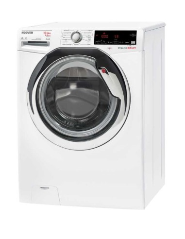 Hoover Dynamic Next WDXOA 6106AH-01 lavasciuga Libera installazione Caricamento frontale Bianco