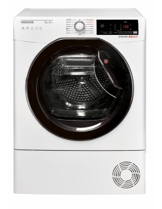 Hoover DXW HY9A2TKEX-01 asciugatrice Libera installazione Caricamento frontale 9 kg A++ Nero, Cromo, Bianco