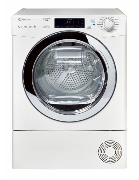 Candy GrandÓ Vita Slim GVS4 H7A1TCEX-01 asciugatrice Libera installazione Caricamento frontale 7 kg A+ Bianco