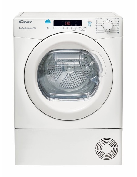Candy Slim Smart CS4 H7A1DE-S asciugatrice Libera installazione Caricamento frontale 7 kg A+ Bianco Candy Slim Smart CS4 H7A1DE-S asciugatrice Libera installazione Caricamento frontale 7 kg A+ Bianco