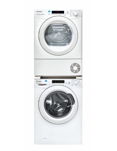 Candy Slim Smart CS4 H7A1DE-S asciugatrice Libera installazione Caricamento frontale 7 kg A+ Bianco