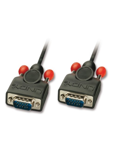 Lindy 3m HD15 cavo VGA VGA (D-Sub) Nero