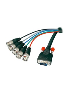 Lindy 31562 cavo e adattatore video 1,8 m VGA (D-Sub) 5 x BNC Nero