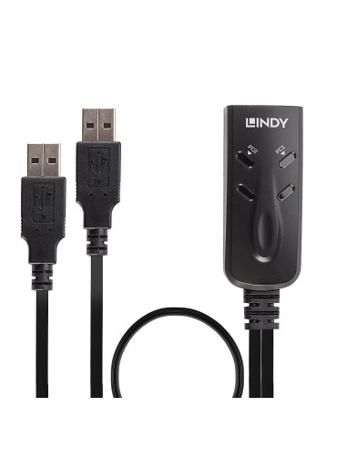 Lindy 32165 switch per keyboard-video-mouse (kvm) Nero
