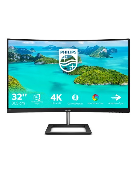 Philips E Line 328E1CA 00 LED display 80 cm (31.5") 3840 x 2160 Pixel 4K Ultra HD LCD Nero