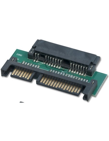 Lindy Micro SATA   SATA Adapter Nero, Verde