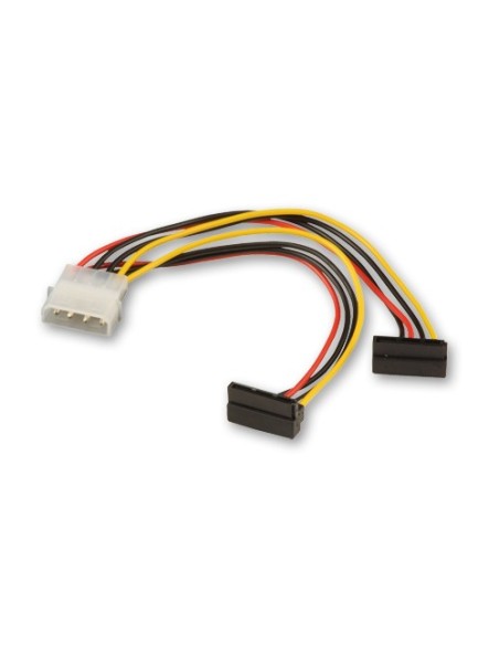 Lindy 33616 cavo di alimentazione Multicolore 0,15 m