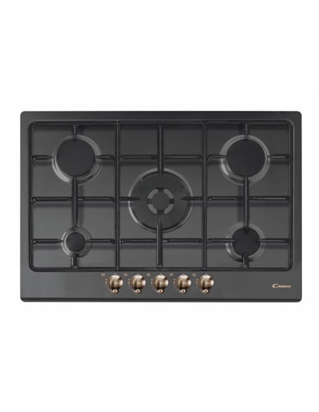 Candy CPGC75SWPGHG Antracite Da incasso Gas 5 Fornello(i)