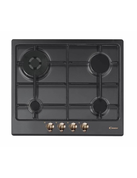 Candy CPGC64SWPGHG Nero Da incasso 60 cm Gas 4 Fornello(i)