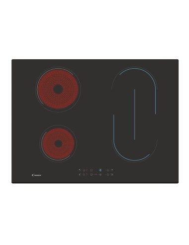 Candy Timeless CH74BVT Nero Da incasso 70 cm Ceramica 4 Fornello(i)