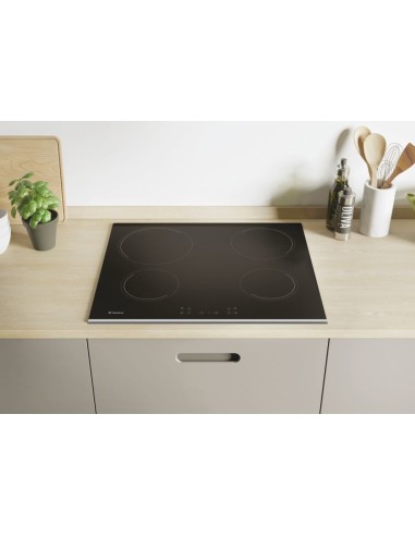 Candy Timeless CH64XB Nero Da incasso Ceramica 4 Fornello(i)
