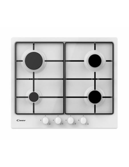 Candy Timeless CHW6BRWW Bianco Da incasso 59 cm Gas 4 Fornello(i)