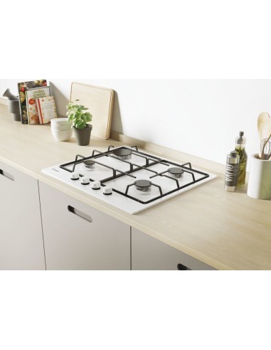 Candy Timeless CHW6BRWW Bianco Da incasso 59 cm Gas 4 Fornello(i)