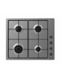 Candy CHW6LBX Acciaio inossidabile Da incasso Gas 4 Fornello(i)