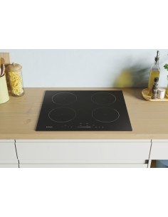 Candy CITT642SSC Nero Da incasso 59 cm Piano cottura a induzione 4 Fornello(i) 2