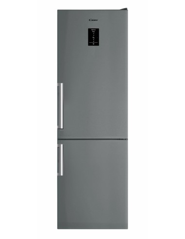 Candy CVBN 6184XBF frigorifero con congelatore Libera installazione 324 L Acciaio inossidabile
