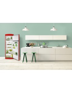 Candy Divo CVRDS 6174RH frigorifero con congelatore Libera installazione 304 L Rosso 2